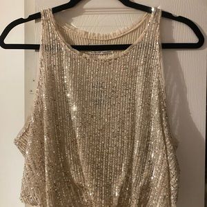 Urban Outfitters Sequin Top